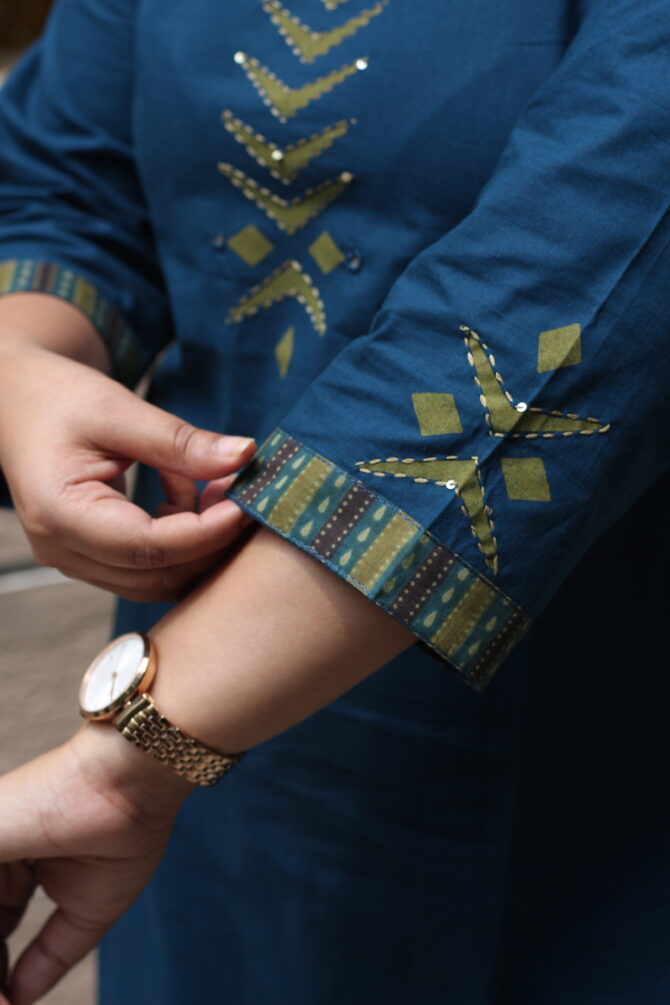 Pretty Patchwork: Teal Blue