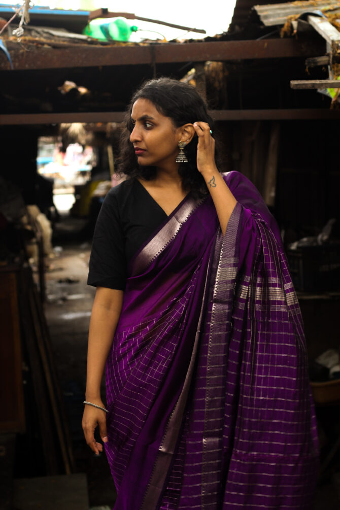 Malipoo: Mangalgiri Magic | Purple - Image 2