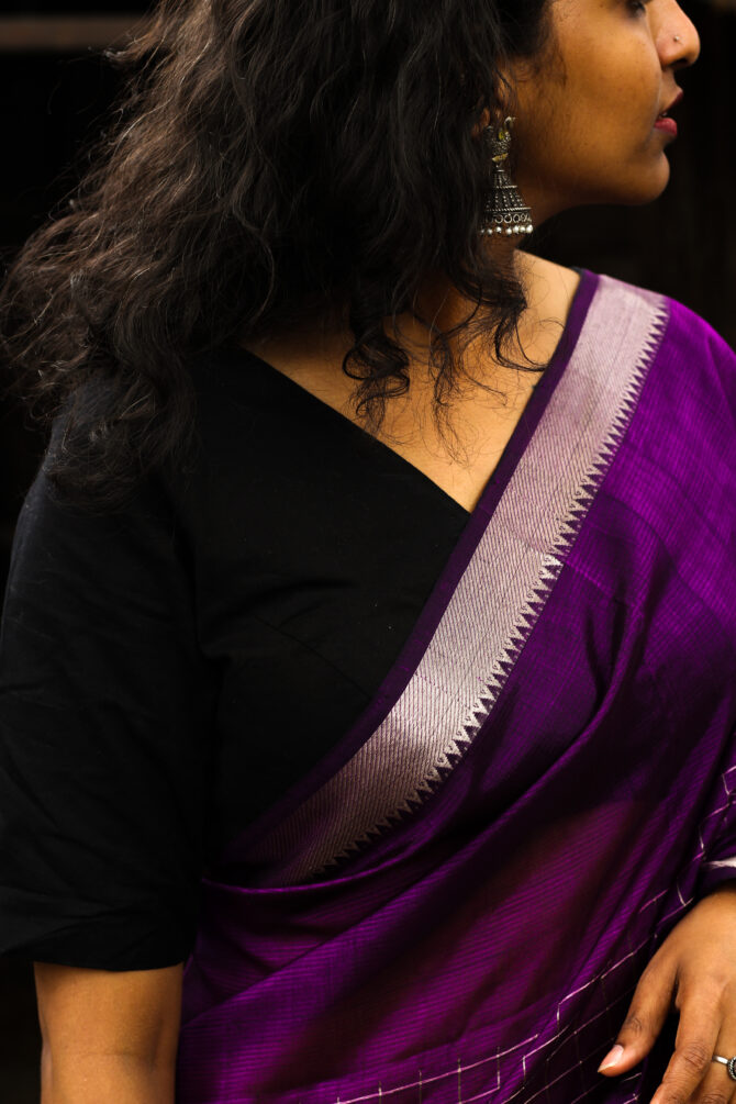 Malipoo: Mangalgiri Magic | Purple - Image 4
