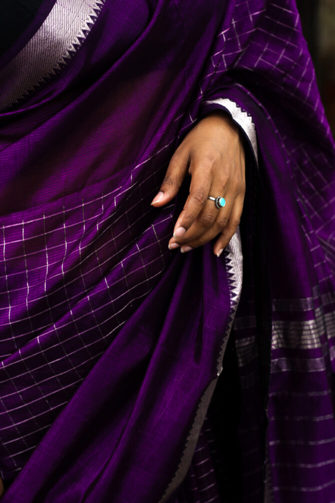 Malipoo: Mangalgiri Magic | Purple - Image 3